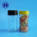 Bulk Sweets Biscuits 230ml Round Screw Lid Plastic Jars  Diameter 54mm for sale