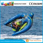 0.9mm PVC Tarpaulin Manta Ray Water Toys Flying Water Boat Inflatable Raft Boat for sale