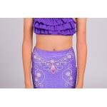 Children Birthday Party Princess Mermaid Tails With  Shiny Fish Scale Texture Design