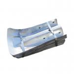 Q235 Q345 Galvanized Steel Highway Guardrail Fishtail End for Customized Projects for sale