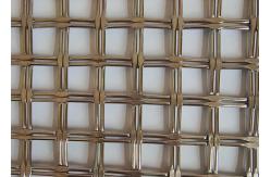 China Width 0.914m 1.22m Architectural Wire Mesh Stainless Steel  Fireproof supplier