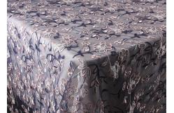 China 51'' Embroidered Mesh Lace Polyester Tulle Fabric Anti - pilling Wear - resistant supplier