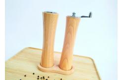 China Eco-Friendly Wooden Salt And Pepper Grinders With Customizable Filler User Friendly Design supplier