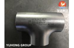 China ASME B16.9 ASTM A815 2507 / UNS S32750 Seamless Super Duplex Pipe Tee supplier
