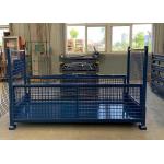 Extended Stillage Lockable Pallet Cages For Lifting Full Wire Mesh 3000Kg