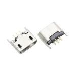 180 Degree Mini USB 5 Pin Connector for sale