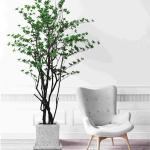 Adjustable Branches Artificial Silk Plant Home Garden Morning Tree for sale