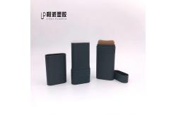 China Customized 20G Plastic Blush Stick Empty Container Both Sides Deodorant And Brush supplier