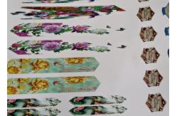 China Silk Screen Printing Decorative Water Decals For Furniture Multipurpose supplier