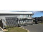 Outdoor Decorative Wrought Iron Garden Fencing for sale