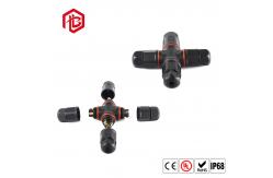 China Gold Plated Contact 16A 4 Wire Waterproof Connectors 3 Pin supplier