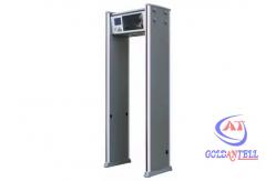 China Walk Through Metal Detector Security Gate 600mm Width With Temperature Check supplier