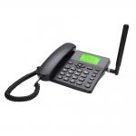 Black Home Office Wireless Phone FM Radio Caller ID Redial for sale