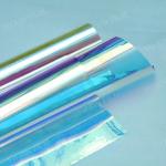 Commercial Colourful Rainbow Dichroic Window Tint Dazzling Building Film 2mil Thick
