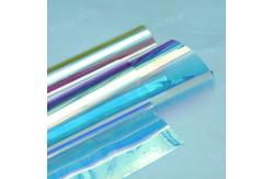 China Commercial Colourful Rainbow Dichroic Window Tint Dazzling Building Film 2mil Thick supplier