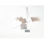 Rock Wool Galvanized Steel Insulation Anchor pins With Round Self locking washer