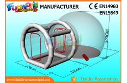 China Transparent Advertising Inflatables / Inflatable Bubble Room 8m Diameter supplier
