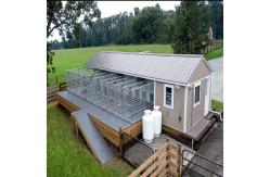 China 1.5x2M Easy To Install Galvanized Outdoor Dog Kennel Metal Dog Cage supplier