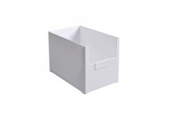 China 14*7*15cm Plastic Storage Organizer White Plastic Makeup Organizer supplier