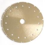 Circular Shape Synthetic Diamond Cutting Blade V Slot For Limestone / Soft Stone for sale