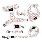Wholesale Manufacture Fashion Popular Dog Polyester Print Chest Strap Pet Supplies Dog Harness Set for sale
