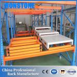 Immediate Access And Visibility Push Back Rack System With Picking And Loading for sale