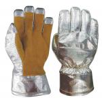 Cowhide Leather Proximity Structural Firefighting Gloves Tear Resistant NPFA1971-2018ED for sale