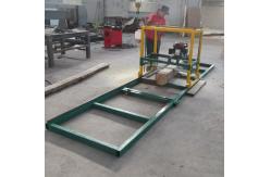 China Horizontal Cutting Electrical Chainsaw Mill Portable,Cheap Gasoline Chain Sawmill supplier