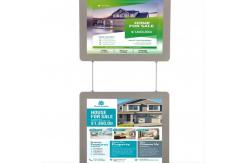 China Oem Led Double Side Ultra Thin Backlit Light Box Advertising Poster supplier