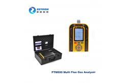China O2 CO NO Industrial Flue Gas Analyser , Portable Emissions Gas Analyzer supplier