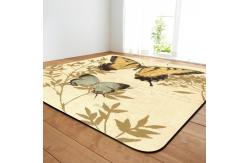China Butterfly Living Room Floor Carpets Large Dining Room Rugs Machine Washable supplier