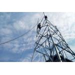 50m Vhf Radio Wifi Lattice Steel Tower For Signal Transmission for sale