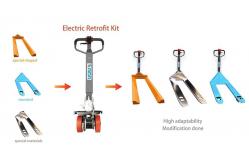 China Transform Old Manual Pallet Truck into Electric Power Version with Customization supplier