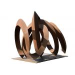 Custom Size Rusted Metal Art Garden Corten Steel Abstract Sculpture for sale