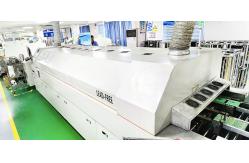 China 400mm PCB SMT Reflow Oven 7 Zones PLC Reflow Oven Machine supplier
