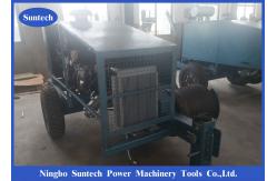 China Overhead Line 300KN Wire Puller Machiner , Hydraulic Pulling And Mounting Machine supplier