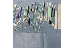 China Big Round Head Foam Cleaning Swabs Low Nonvolatile Residue SGS Approved supplier