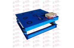 China Magnetic Concrete Testing Machine 380v Concrete Vibrating Table 2860 Times / Min supplier