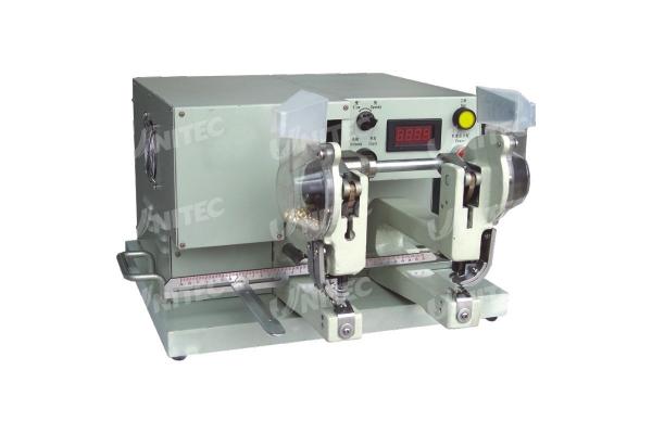 165mm Working Length Automatic Eyelet Machine 370W Double Head