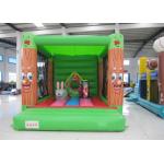 Fireproof Materials Kids Jump House , Commercial Indoor Inflatable Bouncer 3 X 4m for sale