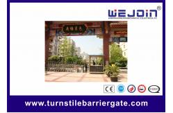China Stainless Steel Full-automatical Flap Barrier Gate With Secure And  Anti-pinch Function supplier