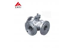 China High Pressure Electric Flanged Ball Valve With Flanged Connections For Industrial Applications supplier
