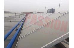 China Ultrasonic Welding High Efficiency Flat Plate Solar Thermal Collector For Project supplier