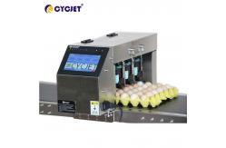 China Smart Thermal Inkjet Printer 1-6 Lines QR Code Inkjet Coding Machine supplier