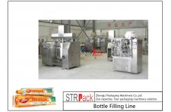 China Toothpaste Tube Filling And Sealing Machine Line With Circulation Vacuum Emulsifying Mixer supplier