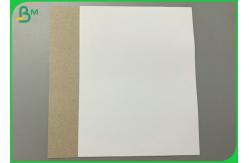 China 710 x 960mm 350g 400g Duplex Board Greyback For Beverage Packaging supplier