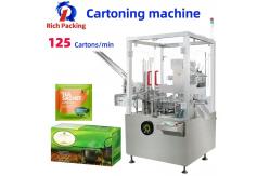 China Full Automatic 120L Vertical Sachet Tea Bag Cartoning Pack Machine supplier