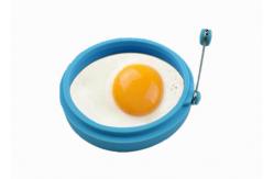 China Non Stick Silicone Egg Pancake Ring Round Shape Heat Resistant For Kitchen supplier