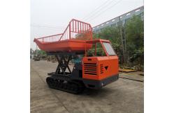 China 2600RPM Crawler Mini Dumper Oil Palm Tractor With High Power Engine supplier