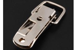 China 120kg Silver Tone Spring Loaded Hasp Catch Lock Buckle supplier